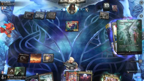 Watch MTG Arena Video Replay - Celes, Rune Knight by saitama VS Vivi Ornitier by MrBadluck - Historic Brawl