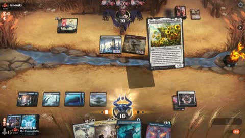 Watch MTG Arena Video Replay - Azorius Control by DamienF16 VS Mono Red Aggro by taboniki - Traditional Standard Ranked