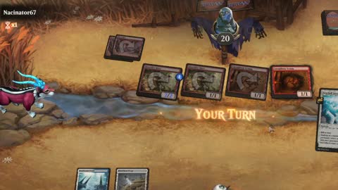 Watch MTG Arena Video Replay - Azorius Midrange by HamHocks42 VS Mono Red Aggro by Nacinator67 - Standard Play