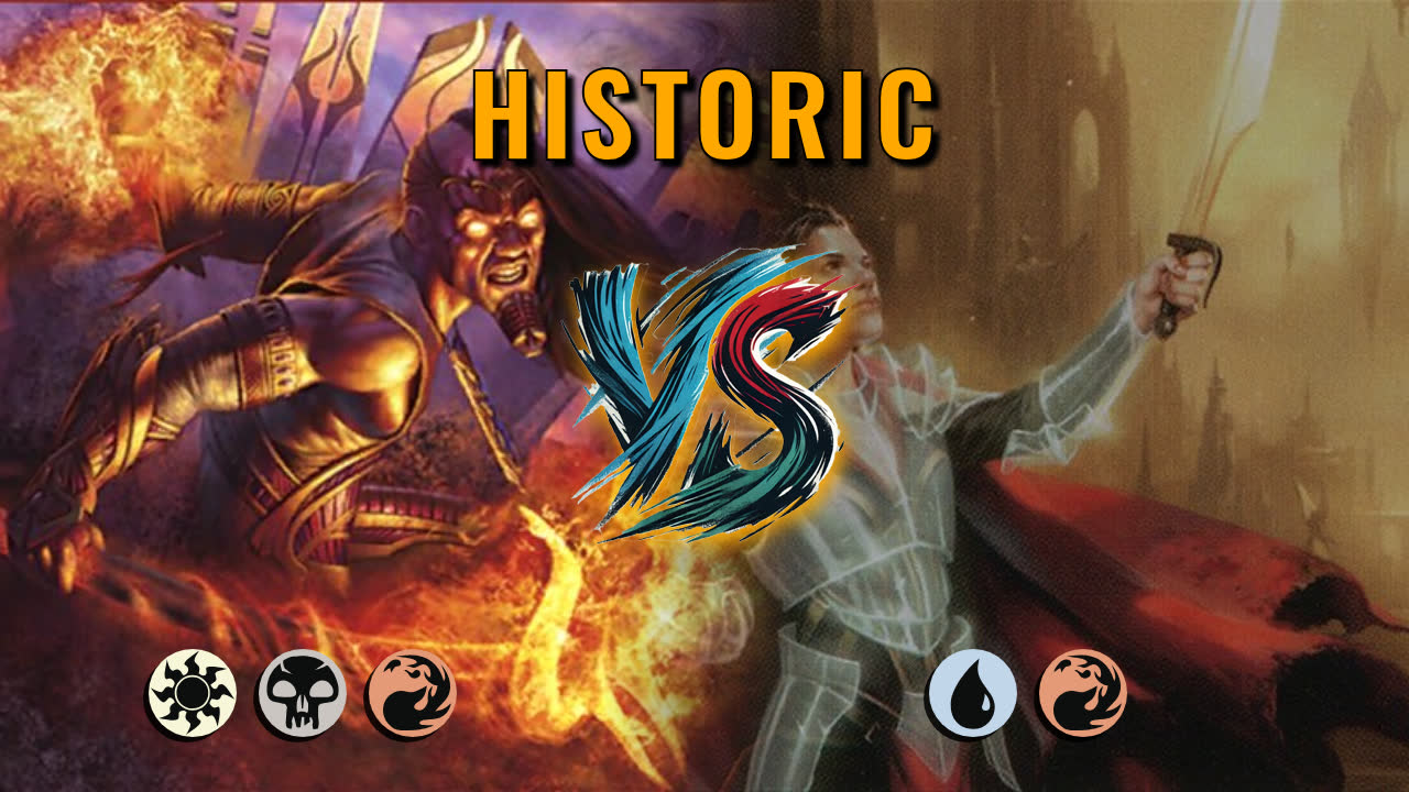 Watch MTG Arena Historic Video - Mardu Aggro by CunicoliGoblin VS Izzet Aggro by mvdor - 4de19e