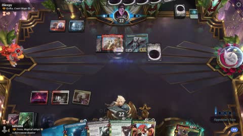 Watch MTG Arena Video Replay - Terra, Magical Adept by saitama VS Kefka, Court Mage by iSleepy - Historic Brawl
