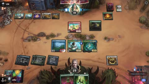 Watch MTG Arena Video Replay - Simic Midrange by utku VS WURG Midrange by LJM - Standard Ranked