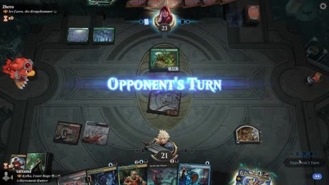 Watch MTG Arena Video Replay - Kefka, Court Mage by saitama VS Syr Faren, the Hengehammer by Zhero - Historic Brawl