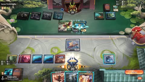 Watch MTG Arena Video Replay - Izzet Control by DamienF16 VS Sultai Midrange by Lucas Verdefoglia - Chromatic Cube Draft