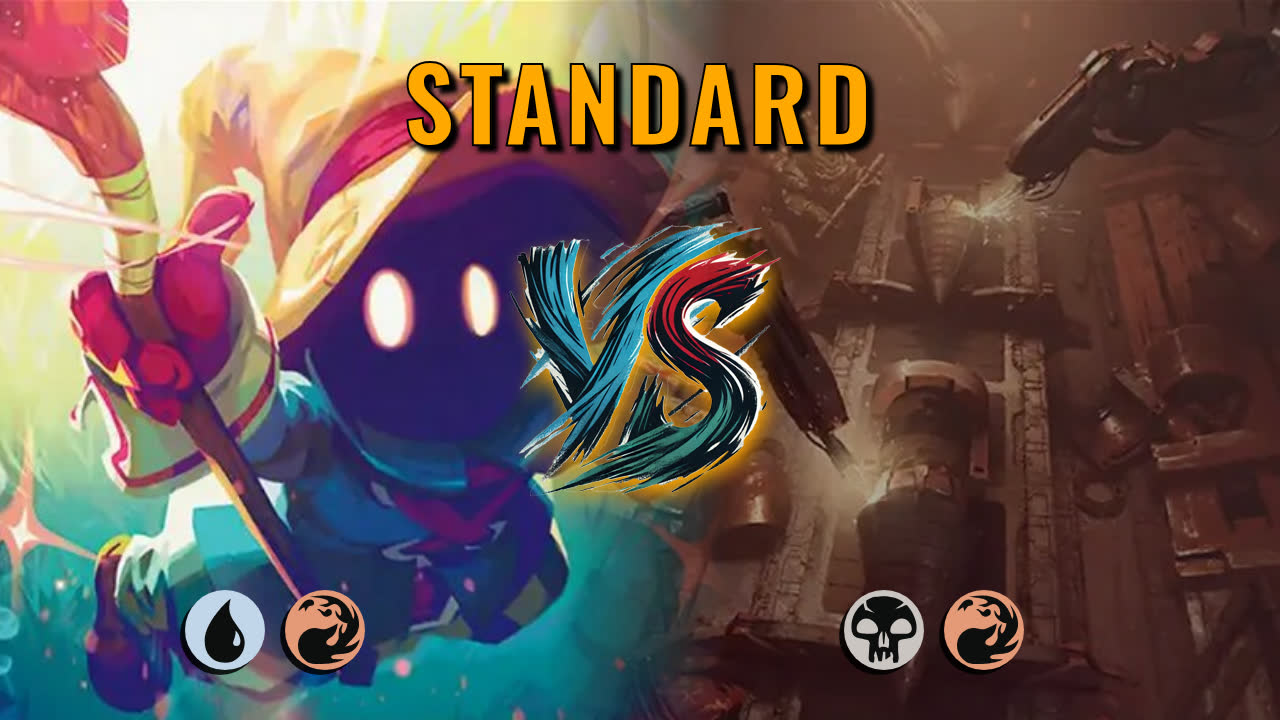 Watch MTG Arena Standard Video - Izzet Midrange by CunicoliGoblin VS Rakdos Aggro by OsteoShoe - 3fb288