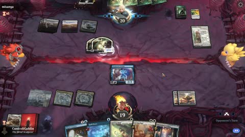 Watch MTG Arena Video Replay - Azorius Midrange by CunicoliGoblin VS Mono White Midrange by misanga - Standard Play