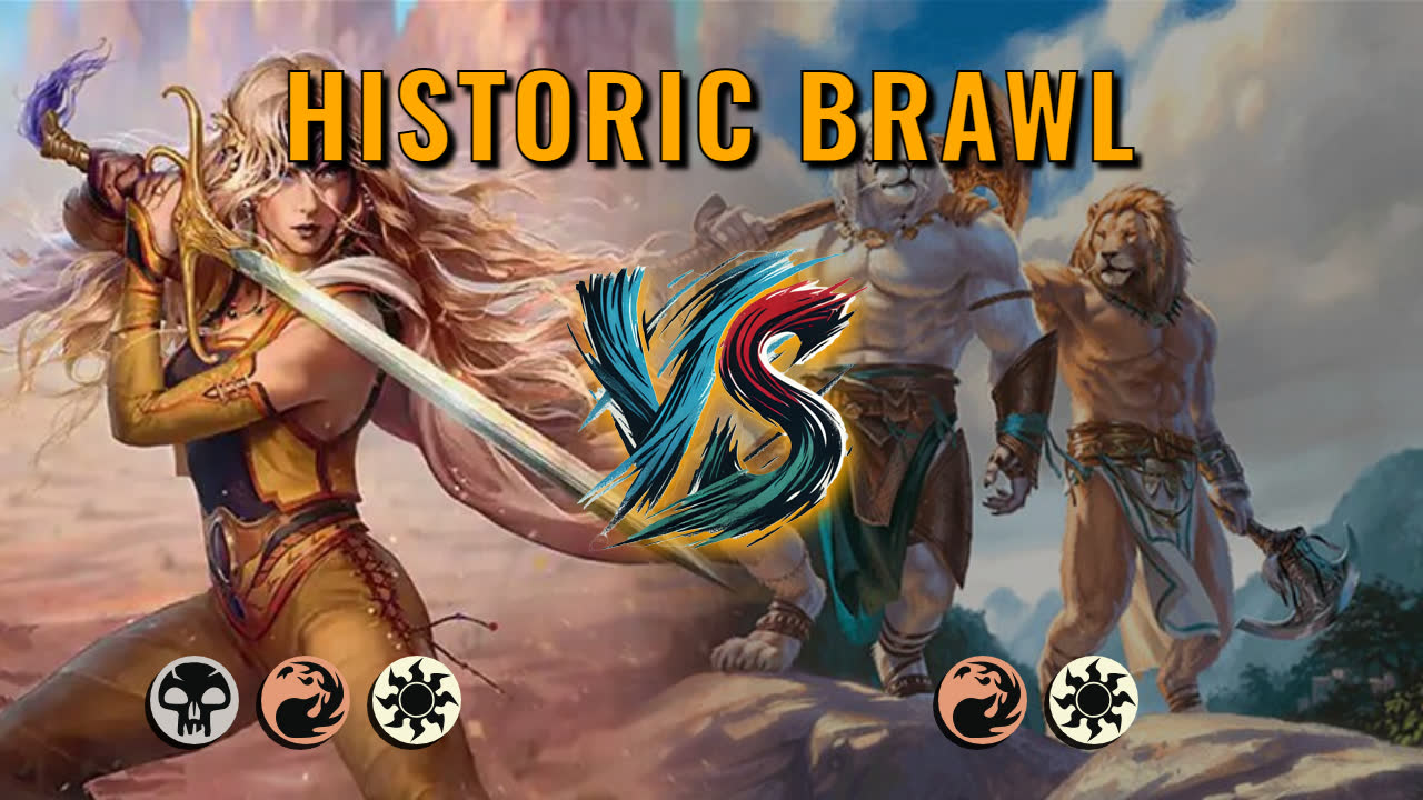 Watch MTG Arena Historic Brawl Video - Celes, Rune Knight by saitama VS Ajani, Nacatl Pariah // Ajani, Nacatl Avenger by shork - b32de9