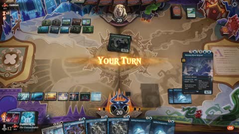 Watch MTG Arena Video Replay - Azorius Midrange by DamienF16 VS Temur Control by tamias - Traditional Standard Ranked
