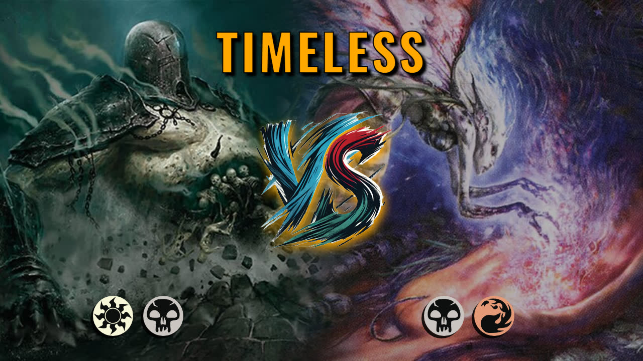 Watch MTG Arena Timeless Video - Orzhov Midrange by saitama VS Rakdos Midrange by Bourseville - 926e85