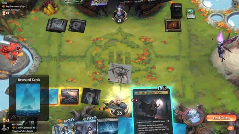 Watch MTG Arena Video Replay - Yuriko, the Tiger's Shadow by saitama VS Mythweaver Poq by nbb - Historic Brawl