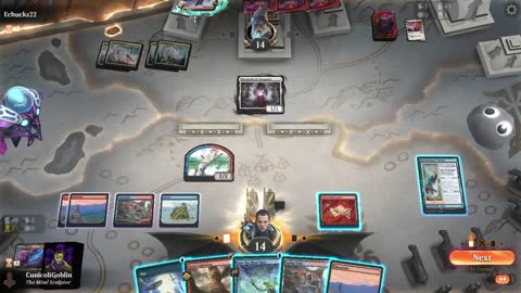 Watch MTG Arena Video Replay - Izzet Control by CunicoliGoblin VS Mardu Aggro by Echuckz22 - Alchemy Event