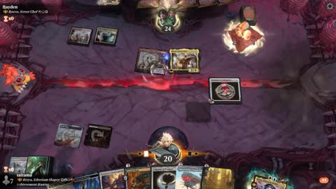 Watch MTG Arena Video Replay - Breya, Etherium Shaper by saitama VS Rocco, Street Chef by Hayden - Historic Brawl