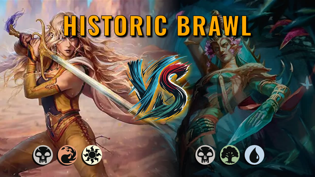 Watch MTG Arena Historic Brawl Video - Celes, Rune Knight by translove228 VS Kotis, the Fangkeeper by SirGoatbeard - a184e2