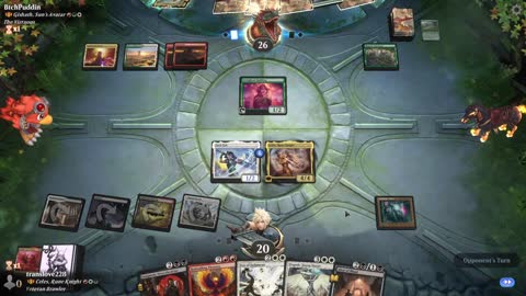 Watch MTG Arena Video Replay - Celes, Rune Knight by translove228 VS Gishath, Sun's Avatar by BtchPuddin - Historic Brawl