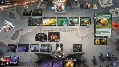 Watch MTG Arena Video Replay - Mono Black Midrange by Numbskull VS Gruul Aggro by Bunny - Traditional Standard Ranked
