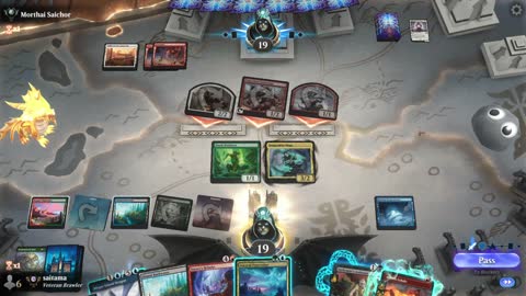 Watch MTG Arena Video Replay - UBRG Midrange by saitama VS Mardu Midrange by Morthai Saichor - Premier Draft Ranked