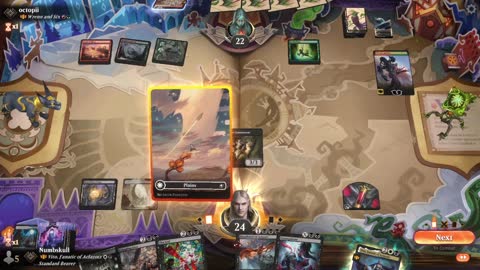 Watch MTG Arena Video Replay - Vito, Fanatic of Aclazotz by Numbskull VS Wrenn and Six by octopii - Historic Brawl