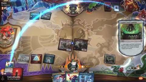 Watch MTG Arena Video Replay - Izzet Midrange by CunicoliGoblin VS Bant Control by Shamz - Standard Play