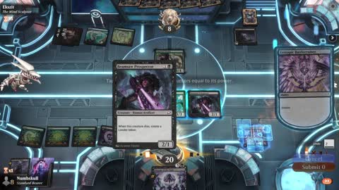Watch MTG Arena Video Replay - 5 Color Midrange by Numbskull VS Sultai Midrange by Ekszit - Sealed