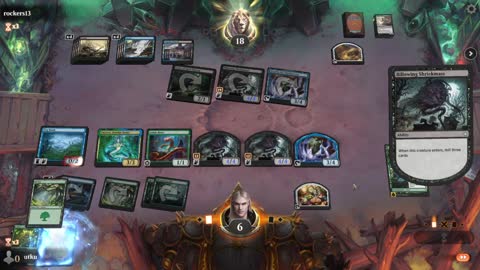 Watch MTG Arena Video Replay - Simic Midrange by utku VS Dimir Midrange by rockers13 - Standard Play