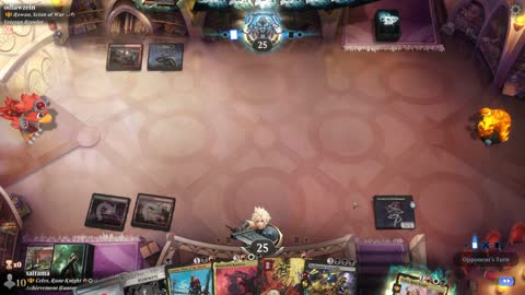 Watch MTG Arena Video Replay - Celes, Rune Knight by saitama VS Rowan, Scion of War by odlawzein - Historic Brawl