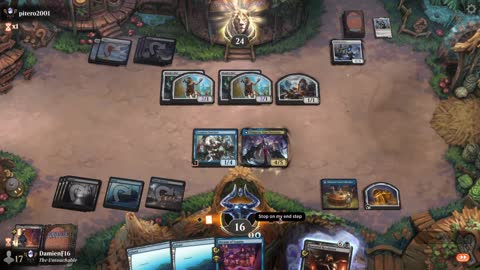 Watch MTG Arena Video Replay - Dimir Midrange by DamienF16 VS Orzhov Aggro by pitero2001 - Quick Draft