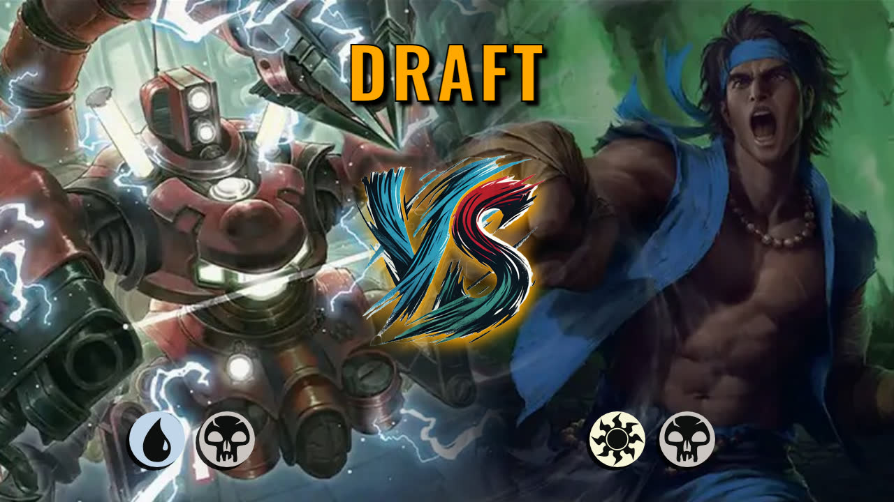 Watch MTG Arena Draft Video - Dimir Midrange by DamienF16 VS Orzhov Aggro by pitero2001 - 9b0c8a
