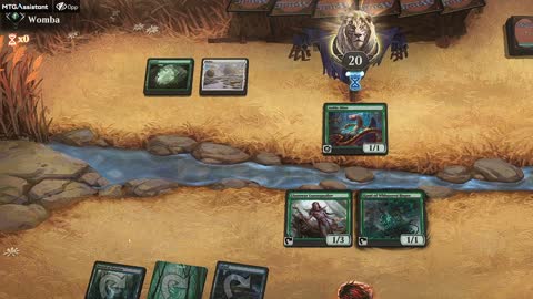 Watch MTG Arena Video Replay - Simic Midrange by ToneLoc1899 VS Selesnya Aggro by Womba - Standard Ranked