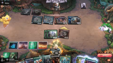 Watch MTG Arena Video Replay - 5 Color Midrange by saitama VS Izzet Midrange by -Kriza- - Premier Draft