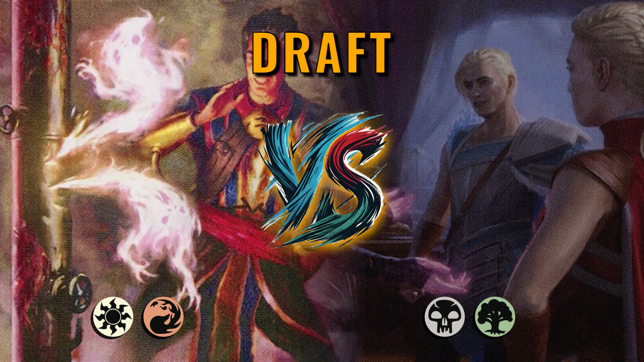 Watch MTG Arena Draft Video - Boros Aggro by DamienF16 VS Golgari Aggro by DZEVDK - a3133b
