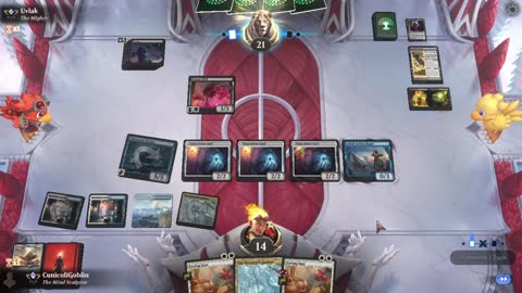 Watch MTG Arena Video Replay - Azorius Midrange by CunicoliGoblin VS Mono Black Control by Uvlak - Standard Ranked