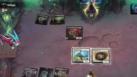 Watch MTG Arena Video Replay - Orzhov Aggro by HamHocks42 VS Mono Black Midrange by Shlligge - Standard Ranked