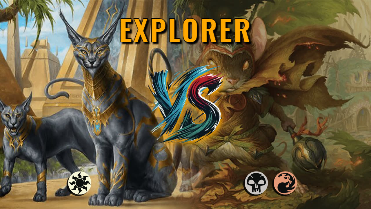Watch MTG Arena Pioneer Video - Mono White Aggro by Khat VS Rakdos Aggro by Eirande - 3c1ee1