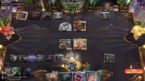 Watch MTG Arena Video Replay - Celes, Rune Knight by saitama VS Ragost, Deft Gastronaut by Amazonian - Historic Brawl