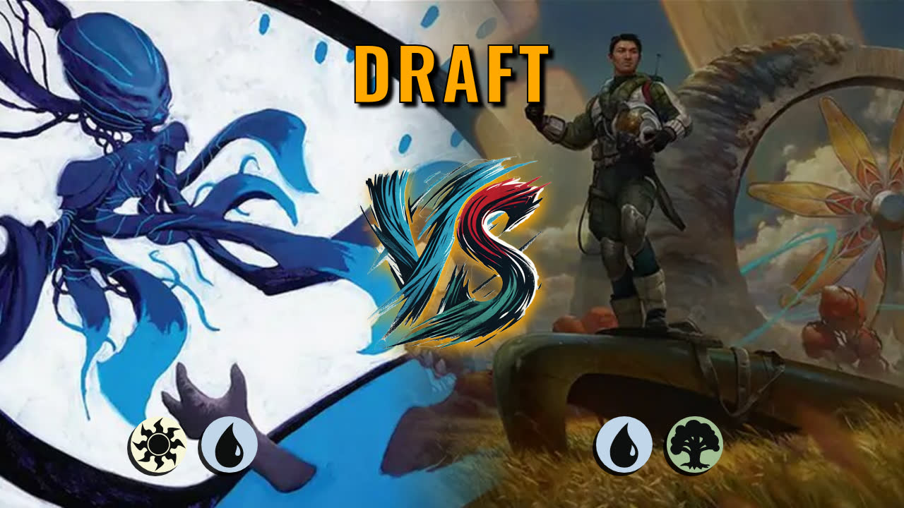 Watch MTG Arena Draft Video - Azorius Midrange by DamienF16 VS Simic Midrange by Drew311719 - 242d01
