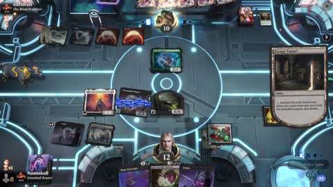 Watch MTG Arena Video Replay - Mono Black Midrange by Numbskull VS Temur Midrange by AliEldrazi - Traditional Standard Ranked