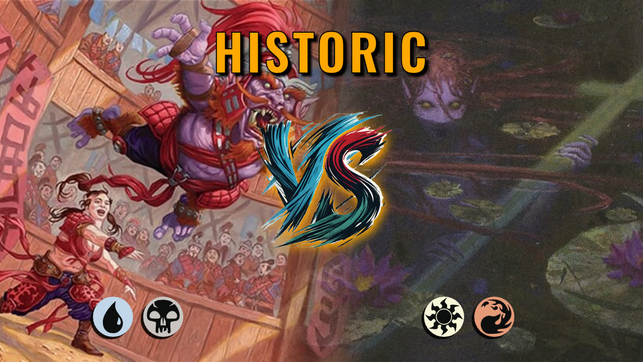 Watch MTG Arena Historic Video - Dimir Midrange by saitama VS Boros Aggro by garetz - 31528c