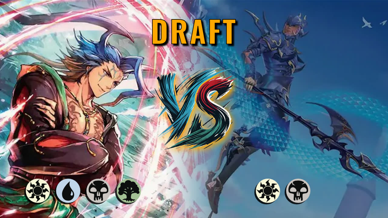 Watch MTG Arena Draft Video - WUBG Midrange by saitama VS Orzhov Aggro by Hambone - 5964e2