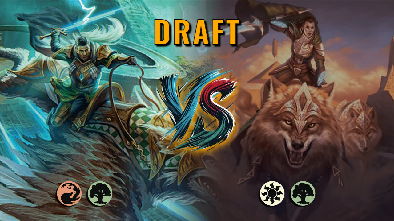 Watch MTG Arena Draft Video - Gruul Aggro by saitama VS Selesnya Midrange by tothelimit - d4d944