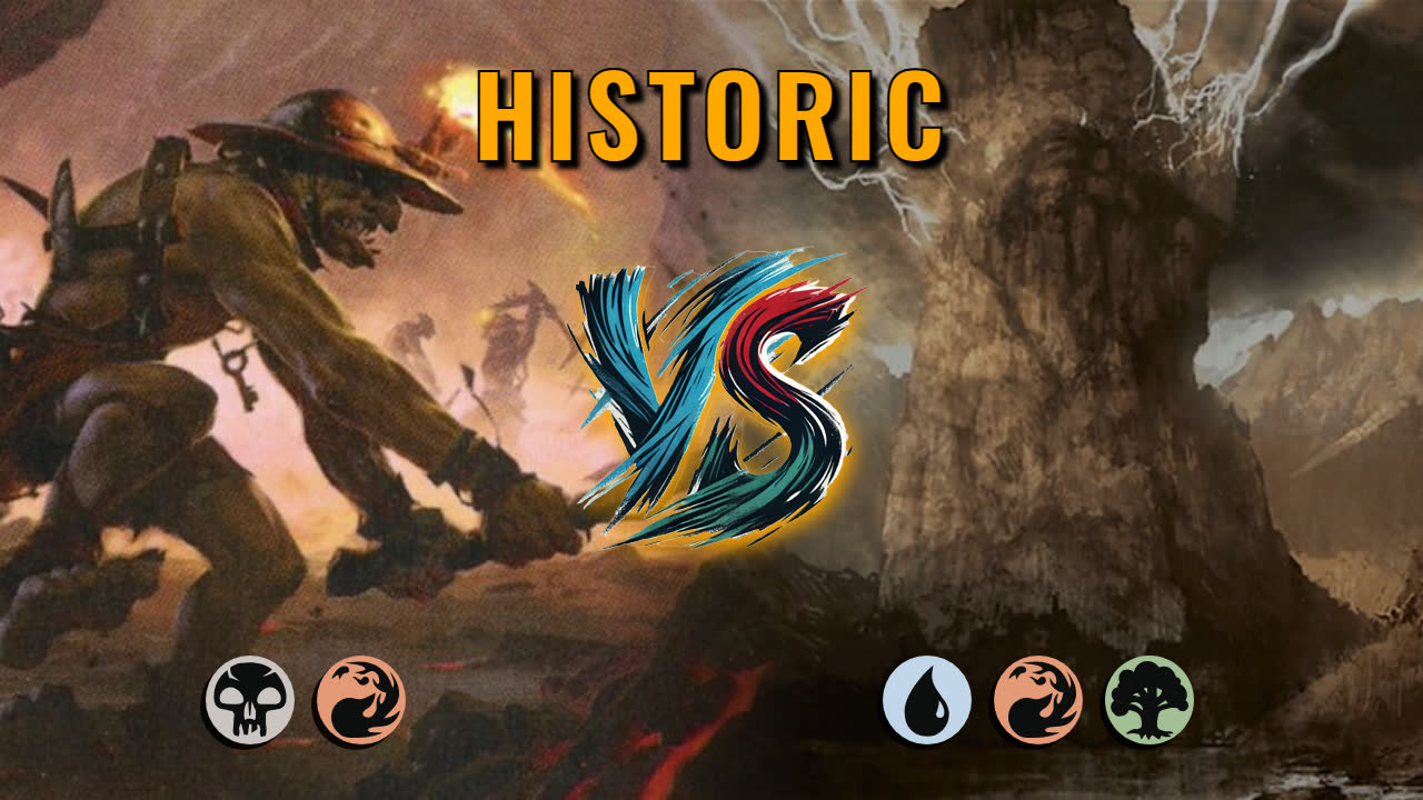 Watch MTG Arena Historic Video - Rakdos Aggro by CunicoliGoblin VS Temur Aggro by loadedstriker - e78b13