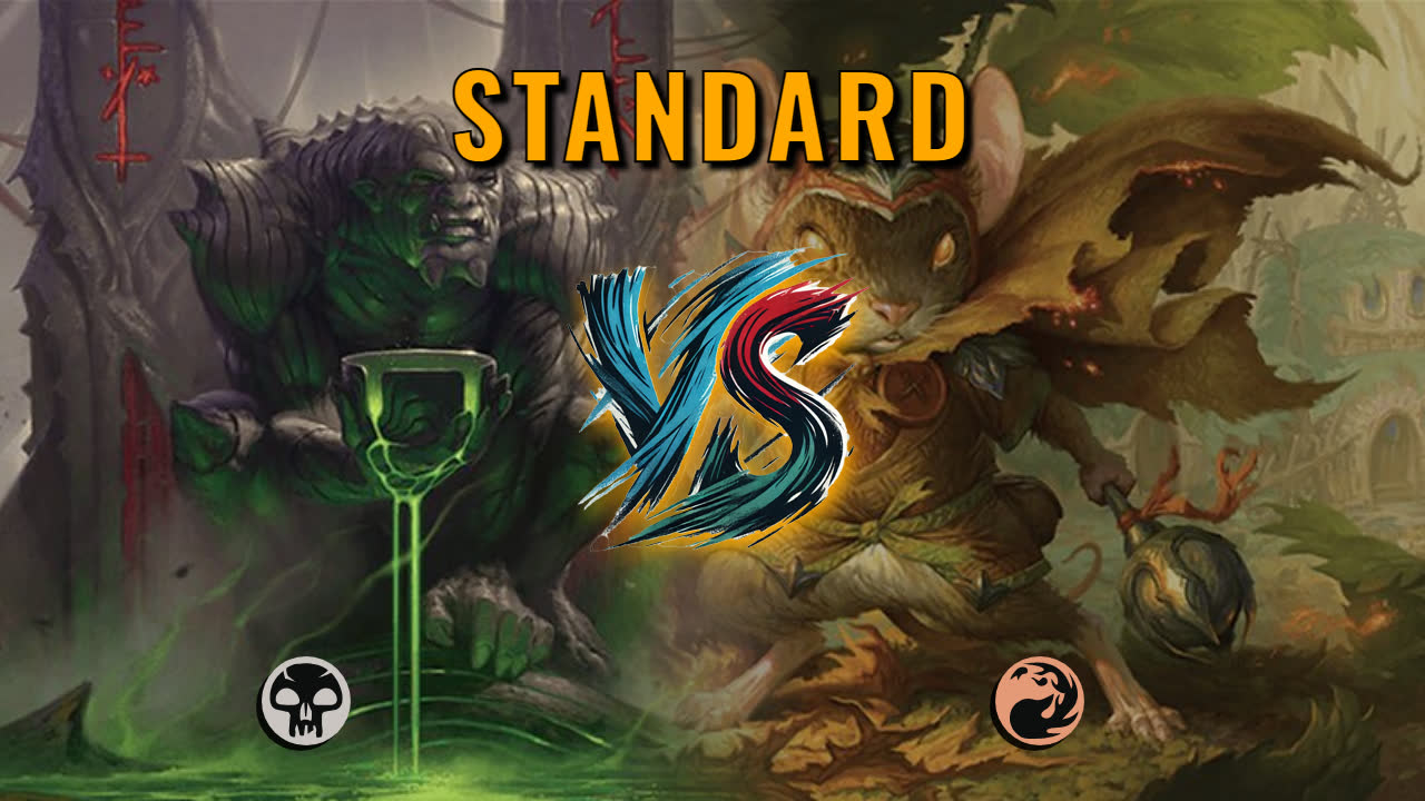 Watch MTG Arena Standard Video - Mono Black Midrange by Numbskull VS Mono Red Aggro by Siergie - 75cb3a