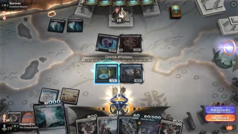 Watch MTG Arena Video Replay - Azorius Midrange by DamienF16 VS Mono Black Midrange by Hayseus - Traditional Standard Ranked