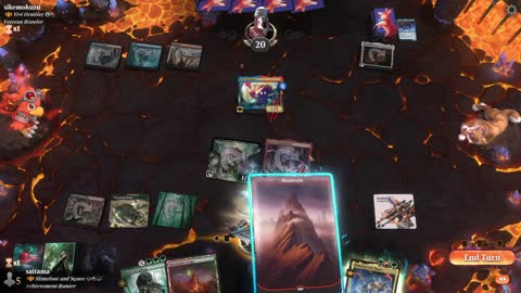 Watch MTG Arena Video Replay - Slimefoot and Squee by saitama VS Vivi Ornitier by sikemokuzu - Historic Brawl