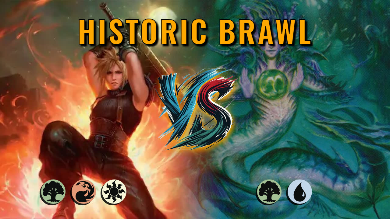 Watch MTG Arena Historic Brawl Video - Cloud, Ex SOLDIER by saitama VS Tatyova, Benthic Druid by Skookum - fa363f