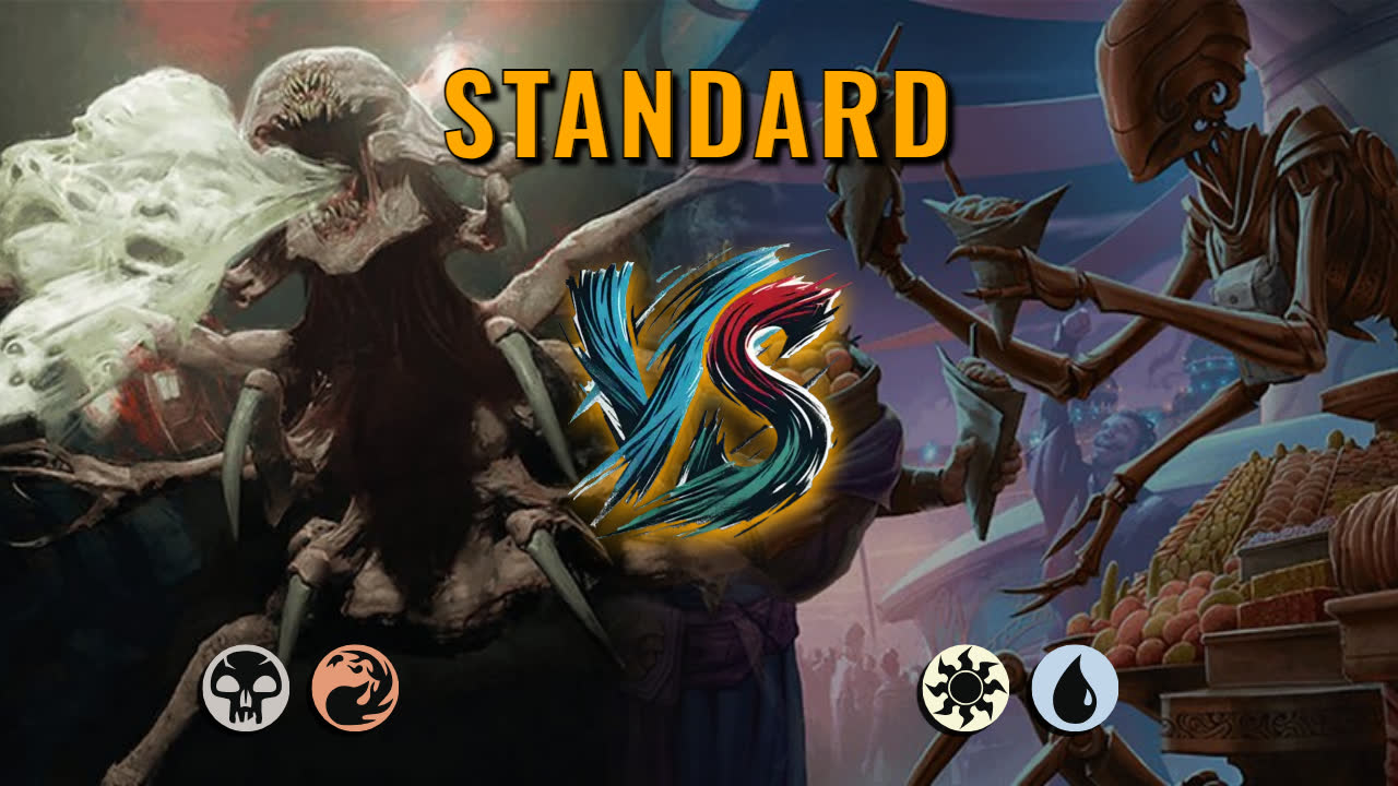 Watch MTG Arena Standard Video - Rakdos Midrange by Yhwach VS Azorius Midrange by lotusnoir - 34ed7f