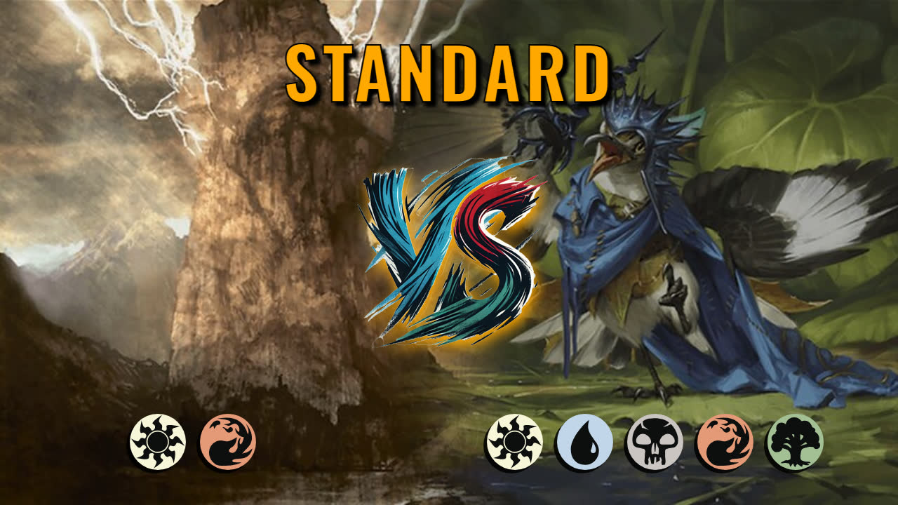 Watch MTG Arena Standard Video - Boros Aggro by CunicoliGoblin VS 5 Color Aggro by TheDeakDefender - bd5c06