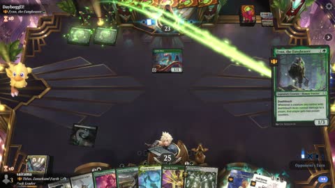 Watch MTG Arena Video Replay - Thrasios, Triton Hero by saitama VS Fynn, the Fangbearer by Dayboggl3! - Historic Brawl