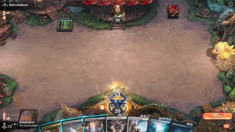 Watch MTG Arena Video Replay - Azorius Midrange by DamienF16 VS Naya Midrange by BakerdaBeast - Traditional Standard Ranked