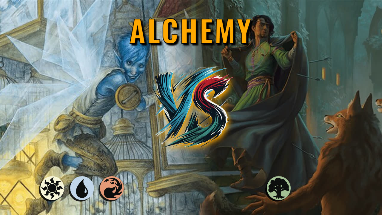 Watch MTG Arena Alchemy Video - Jeskai Midrange by CunicoliGoblin VS Mono Green Midrange by harry hood - 3d49f9