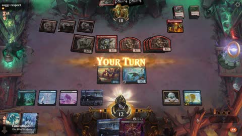 Watch MTG Arena Video Replay - Dimir Midrange by CunicoliGoblin VS Mono Red Aggro by soggy respect - Traditional Historic Play